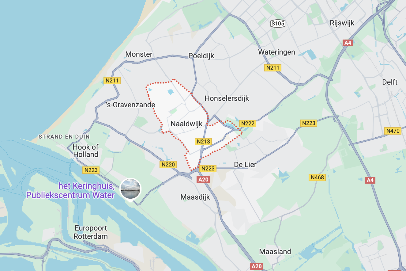 Verhuisplattegrond Naaldwijk